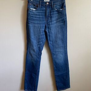 Madewell jeans high rise slim boy jeans sz 26